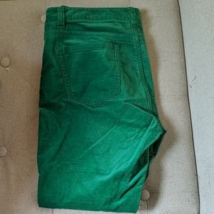 Vineyard Vines Velvet Cigarette Pants